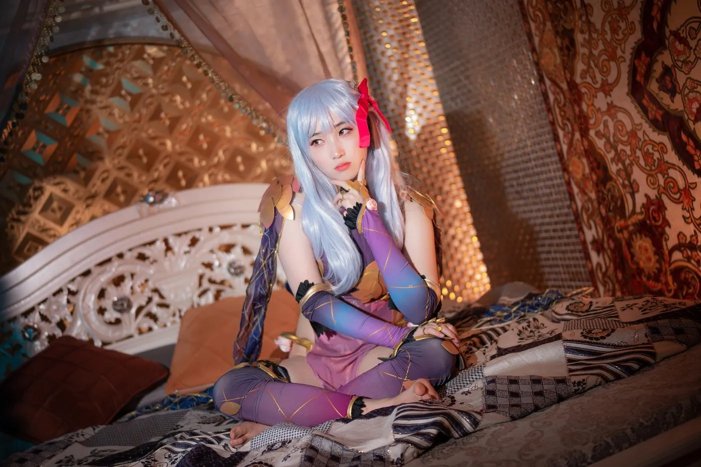 Bambi밤비 – NO.76 [CreamSoda] Cosplay Tamamo  Kama FGO [40P]插图2